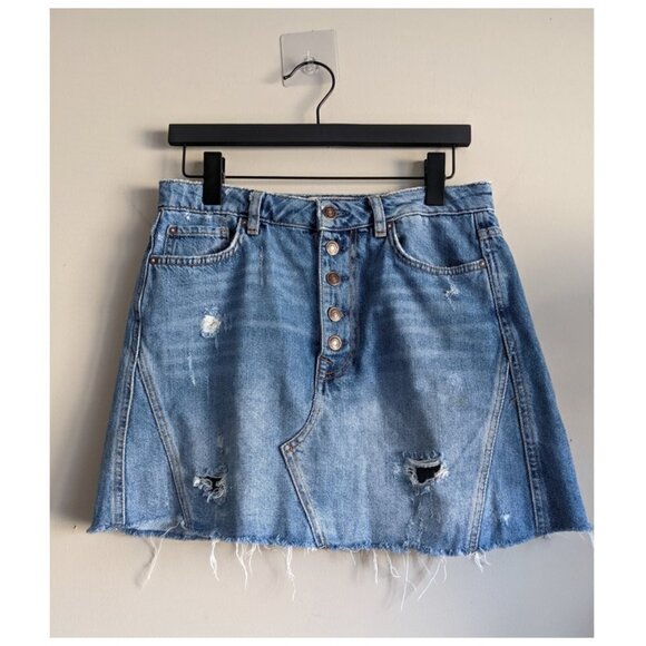 Free people denim skirt - Picture 6 of 6